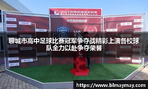 聊城市高中足球比赛冠军争夺战精彩上演各校球队全力以赴争夺荣誉